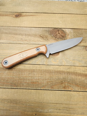 American Blade Works Fixed Blade (Brown Micarta)