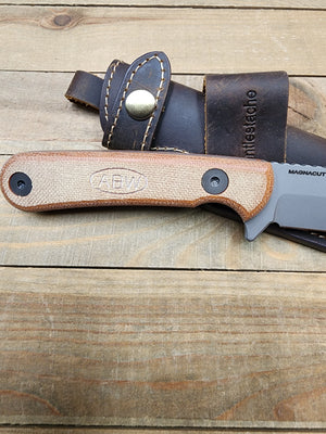 American Blade Works Fixed Blade (Brown Micarta)