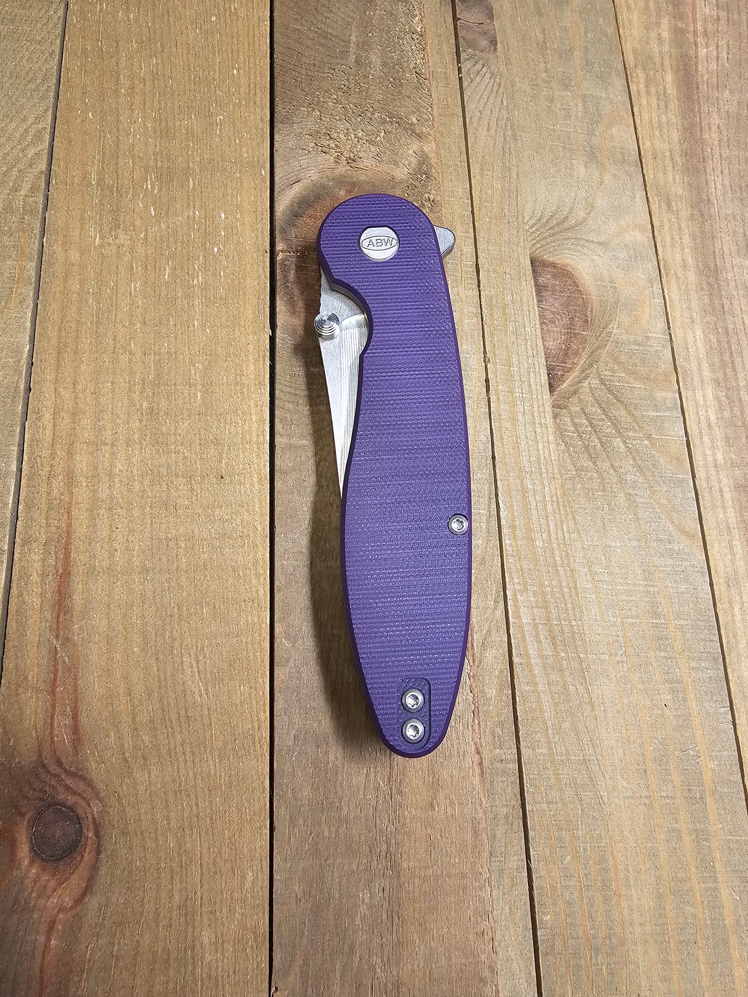 MODEL 1 V7 DROP POINT BLADE (CHOOSE YOUR SCALE COLOR)