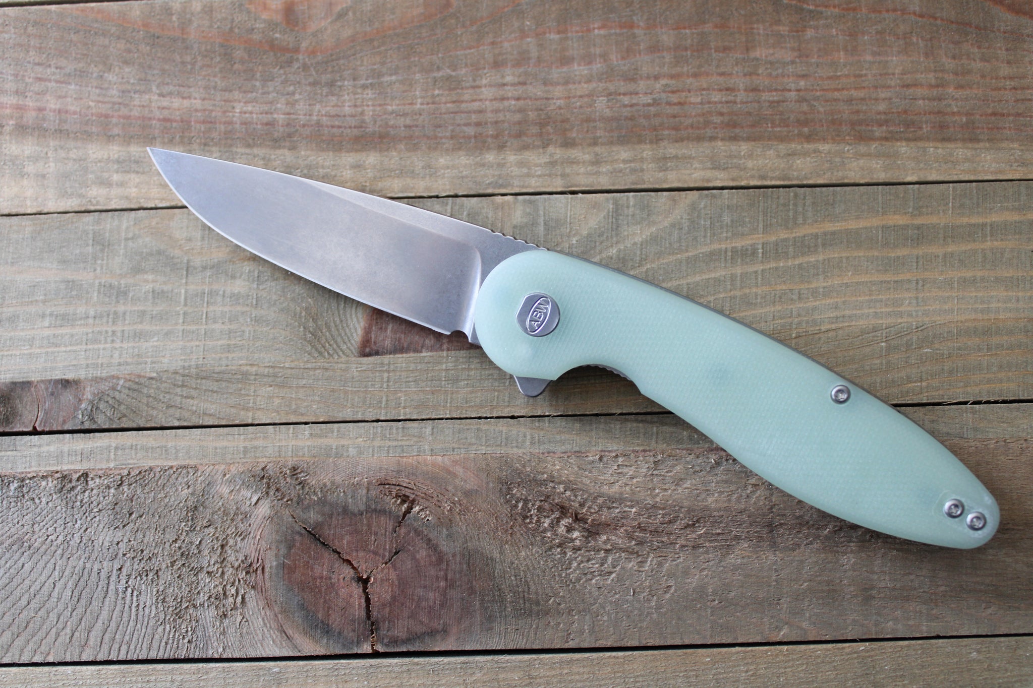 MODEL 1 V7 DROP POINT BLADE (CHOOSE YOUR SCALE COLOR)