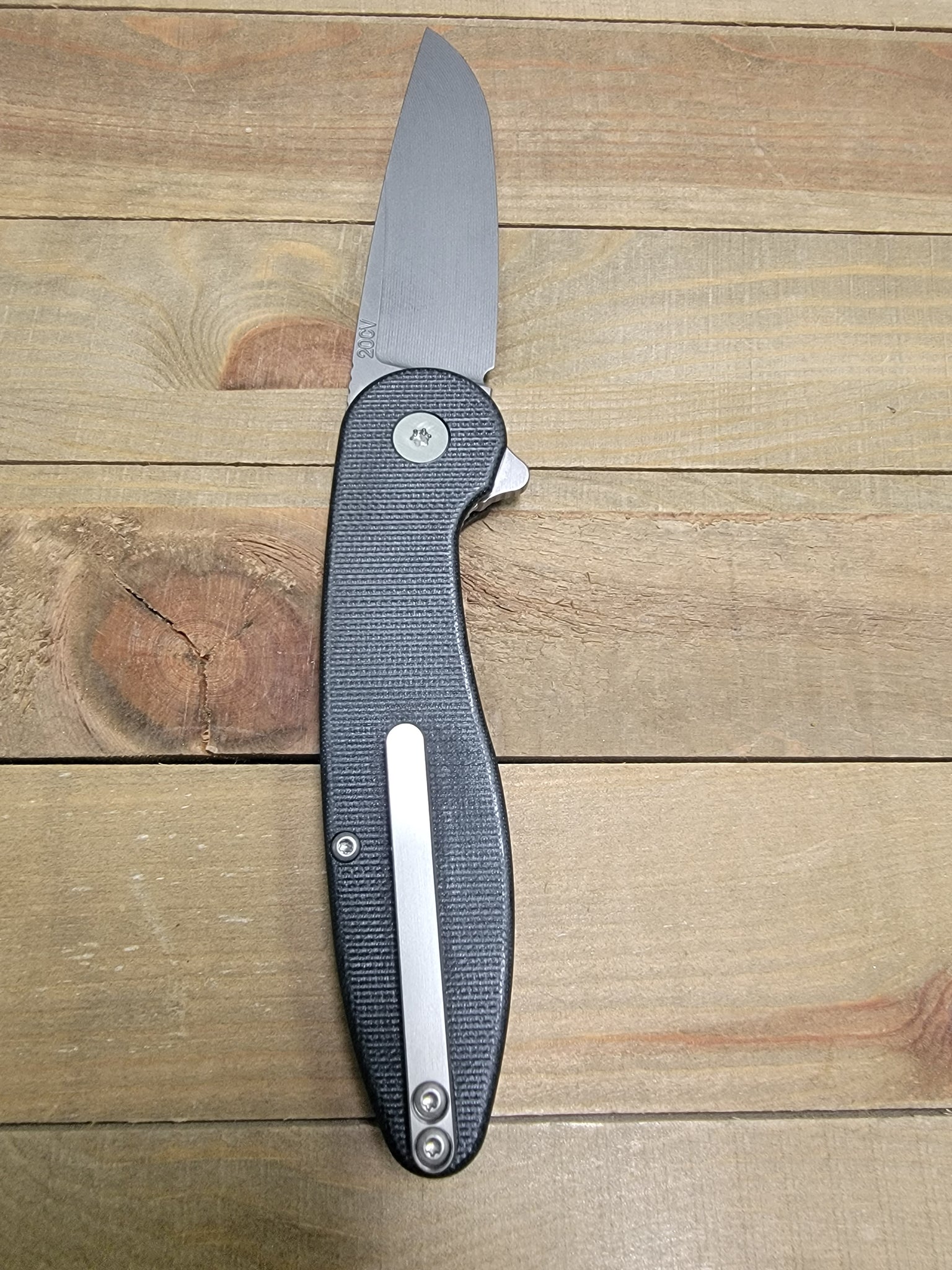 MODEL 1 V7 DROP POINT BLADE (CHOOSE YOUR SCALE COLOR)