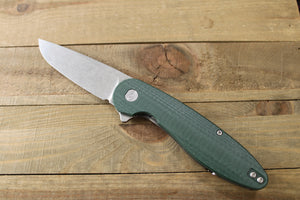 Model 1 Titanium Frame Lock (G10 Green)