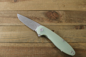 Model 1 Titanium Frame Lock (G10 Jade)